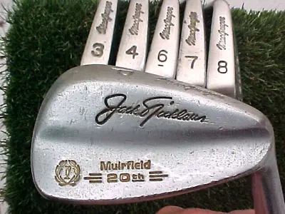 MacGregor Jack Nicklaus Muirfield 20th SG Forged Golf Clubs Irons 3 4 6 7 8 P • $84