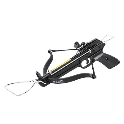 80 Lb Pistol Hunting Archery Crossbow Bow + 15 Bolts / Arrows 150 50 Lbs Mini • $34.99