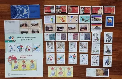 China Macao Macau  1994 Full Year Of 1 2 Sets Of 35 Stamps 3  X MS & 1 Booklet • $49.98