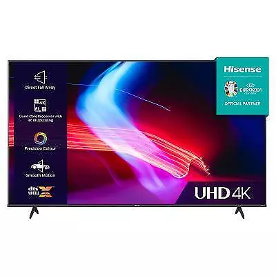 Hisense A6K 55A6KTUK 55  Ultra 4K HD DLED Smart TV • £299