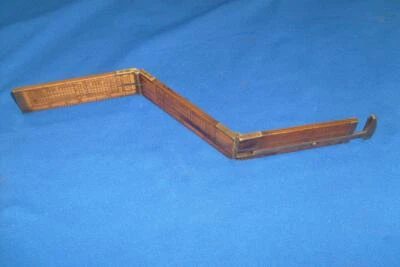 $15.67 • Buy 3 Fold 12   Boxwood Ironmonger's Caliper Rule, J. Rabone & Sons    33