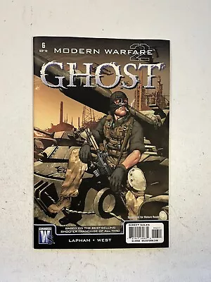 Modern Warfare 2 Ghost #6 Comic Book 2010 Wildstorm Call Of Duty 2010 • $29.95