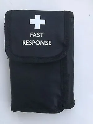£8.35 • Buy Black Fast Response Wallet Kit With Belt Loop -first Aiders, Security, Paramedic