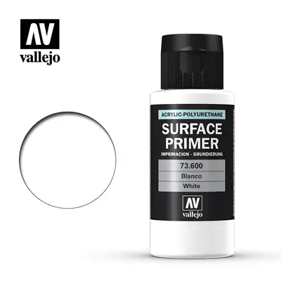 Vallejo Surface Primer 73.600 White 60ml • $7.19