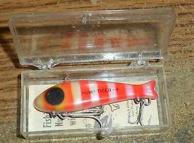 Vintage Hump Lure Co. Hump Tiger 4/ultra Rare Texas Lure/in Box/very Nice! • $100