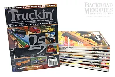 Lot Of Vintage (2000)  Truckin'  Magazines (9) By McMullen Publications (USED) • $18