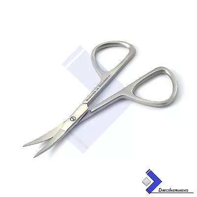 Cuticle Small Nail Scissor Sharp Curved Edge Manicure Pedicure Baby Nail Trimmer • $6.44