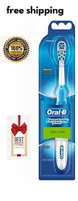 $12.45 • Buy Oral B Cross-action Power Toothbrush SOFT (Color Vary) ELECTRIC DUAL CLEAN 1 PCS