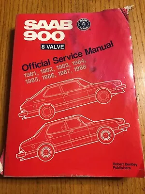 Saab 900 Turbo 1981-1988 Tune-up Repair Service Manual Wiring Diagrams Engine AC • $59.99