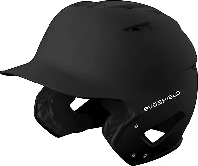 EVOSHIELD XVT WTV7115 Batting Helmet SIZE INTERMEDIATE Matte Black FREE SHIPPING • $29.95