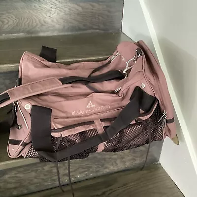 Stella McCartney Adidas Duffle Gym Athleisure Athletic Weekender Bag EUC • $175