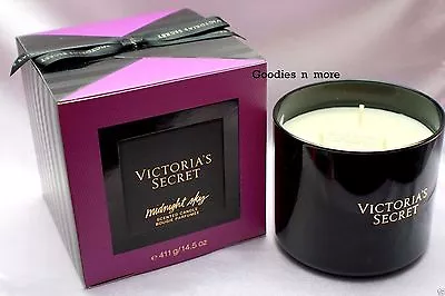 New Victoria's Secret MIDNIGHT SKY 3-wick Scented Candle 14.5 Oz. • $39.95