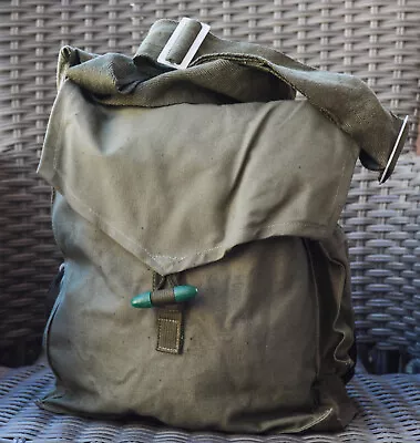 1970'S Military Canvas Vintage Messenger Soviet Army Distressed Crossbody Bag • $15.59