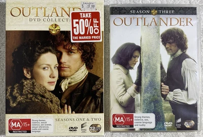 $30 • Buy Outlander : Season 1-3 DVD, 2018. Free Post Australia. Region 2,4. VGC