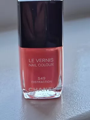 Chanel Le Vernis 549 DISTRACTION Limited Edition Nail Polish (coral) Rare  • £20