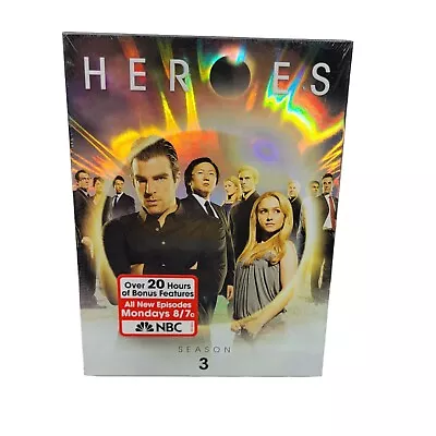 Heroes The Complete Third Season (Season 3) DVD New/Sealed • $8