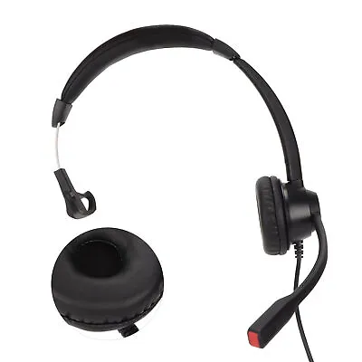 RJ9 Telephone Headset Unilateral Corded Headphone For Landline Customer Service • £14.05