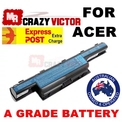 9 Cell Battery For Acer Aspire 7560 4741 5741G 5251 5733 5736 5742ZG 5750G 7551G • $43.95