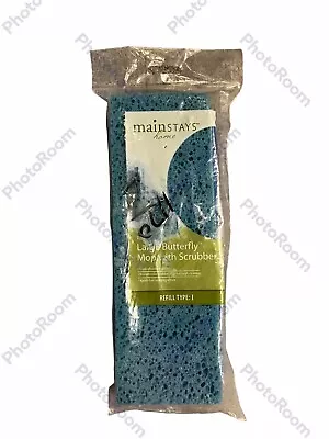 Mainstays Home Large Butterfly Mop With Scrubber Refill Type I New Sealed • $10.55