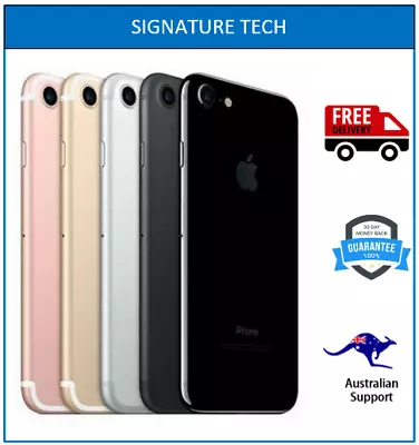$125.10 • Buy Iphone 7 32gb Unlocked Space Grey | White Smart Phone - Very Good Condition