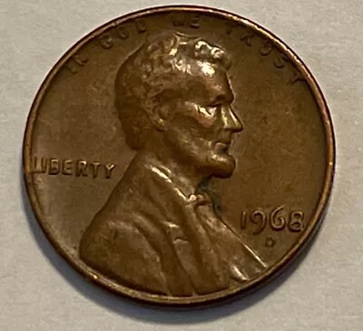 1968 D/D Lincoln Memorial Penny -Error - Coin • $10.95