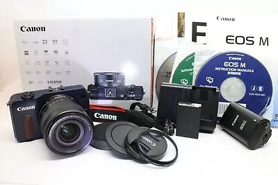 [NMINT In Box] Canon EOS M Mirrorless Digital Camera W/EF-M 18-55 IS STM #30919 • $513.30