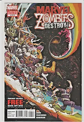 Marvel Zombies Destroy! #4 (2012) Mike Del Mundo 1st Print ~ Unread Nm • $5