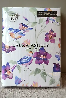 Next Laura Ashley Super King Duvet Cover Elmswell Violet Bedset A24277 New • £59