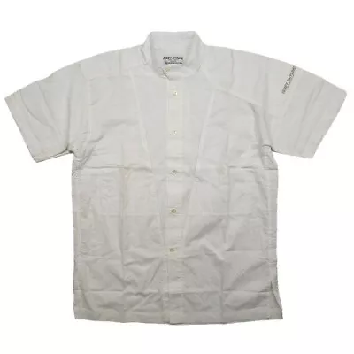 80's Vintage ISSEY MIYAKE SKYLINE Mao-collar Shirt Men's Size L White Used • $363.25