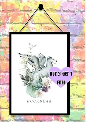 £2.75 • Buy BUY 2 GET 1 FREE Harry Potter BUCKBEAK Wizard Print Poster Wall Art Gift