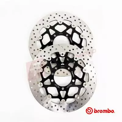 Brembo Floating Front Brake Disc Pair To Fit Kawasaki ZZR1400 2007-2015 • £387