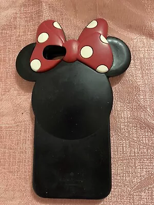 Kate Spade New York Minnie Mouse Apple IPhone 6 6S Phone Case Black Silicone • $10.99