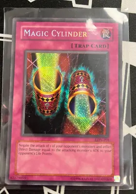 Yugioh Magic Cylinder LON-104 Secret Rare REVERSE FOIL MISPRINT ERROR MP • $16.99