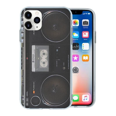 $9.95 • Buy Phone Silicone Case Cover Retro Vintage Tape Boombox Print - T949 - US