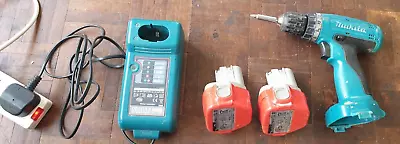 MAKITA 6270d 12v Drill Driver / 2 X Batteries & CHARGER  For Parts  Faulty • £18
