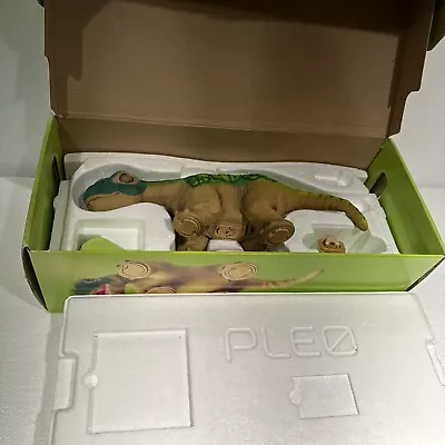 PLEO Ugobe Life Form Dinosaur Robot Pet Untested  In Box No A/C  No Leave • $110