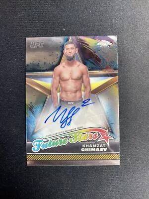 2024 Topps UFC Chrome Khamzat Chimaev Autographs • $1.25