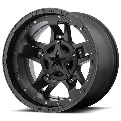 17 Inch Black Rims Wheels XD Series Rockstar 3 XD82779067712N 17x9  6 Lug NEW • $291