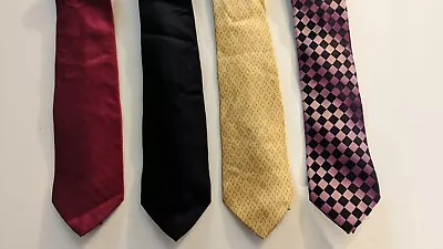 Vintage Lot Of 4 Men’s Ties Arrow Multi Color & Design • $8.71