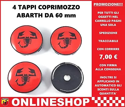 4 TAPPI COPRIMOZZO LOGO FIAT 60MM FREGIO TAPPO RUOTA BORCHIE - Foto 12