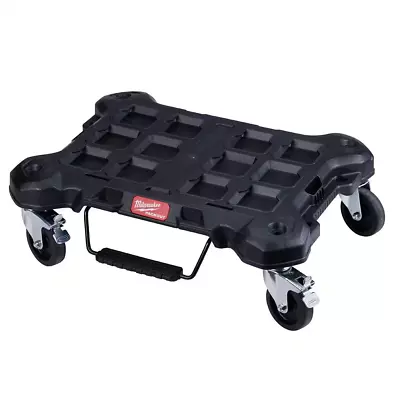 Milwaukee PACKOUT Dolly 24 In. X 18 In. Black Multi-Purpose Utility Tool Cart • $110