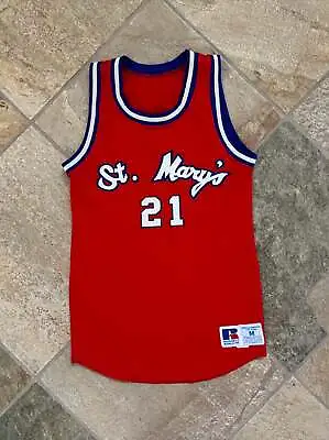 Vintage St. Mary’s Gaels Game Worn Russell College Basketball Jersey Medium • $81.37