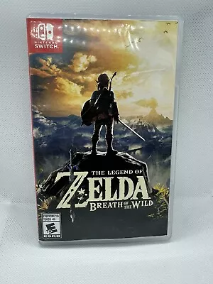 The Legend Of Zelda:Breath Of The Wild Nintendo Switch Game W/Case Tested🔥 • $36