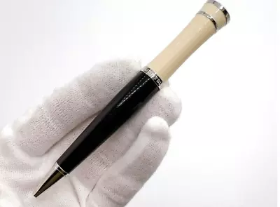 Mont Blanc Montblanc Greta Garbo Special Edition Ballpoint Pen Black/Beige • $503.50