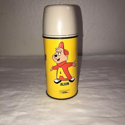 Vintage 1963 Alvin And The Chipmunks Thermos Ross Bagdasarian #2057  • $14.98