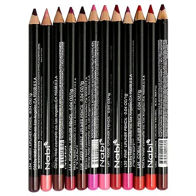 12pc Nabi Lipliner Pencil Set Of 12 Color • $10.70