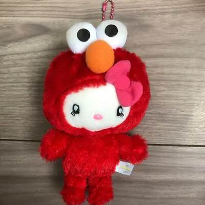 Kawaii Elmo Kitty Collaboration Mascot Doll Ship From Japan • $29.99