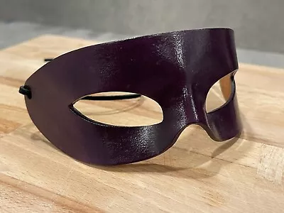 Masquerade Mask For Men Classic Vintage Venetian Mens Mask Leather Hand Made • $19.99