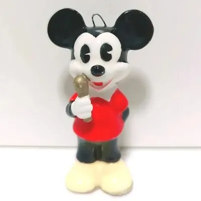 $9.41 • Buy VTG Disney MICKEY MOUSE Porcelain Made In Japan MCM Christmas Ornament Figurine
