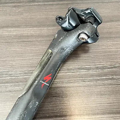 Specialized Carbon Fiber Seatpost With Flex Insert 27.2mm X 350mm Offset MTB • $49.95